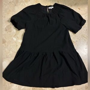 Steve Madden Black Textured Garment